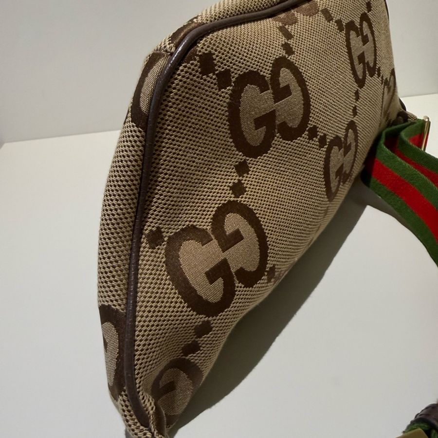 Gucci Canvas Jumbo GG belt bag-1