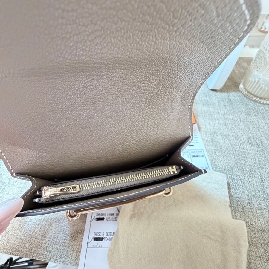 愛馬仕hermes roulis豬鼻子slim 大象灰 6/30前$52000💕-10
