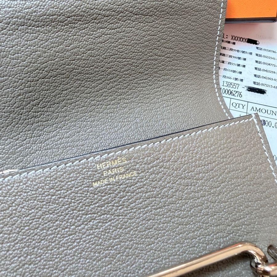 愛馬仕hermes roulis豬鼻子slim 大象灰 6/30前$52000💕-12