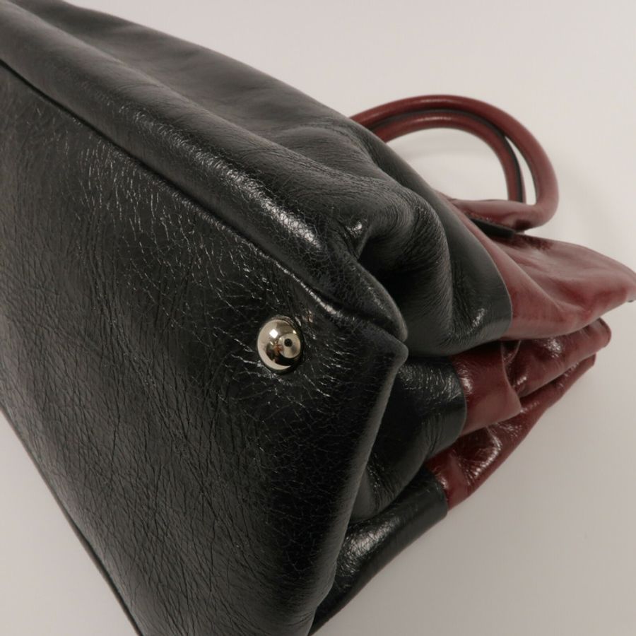 Miu Miu 牛皮皮革2 Way Shoulder手挽肩背兩用袋-12