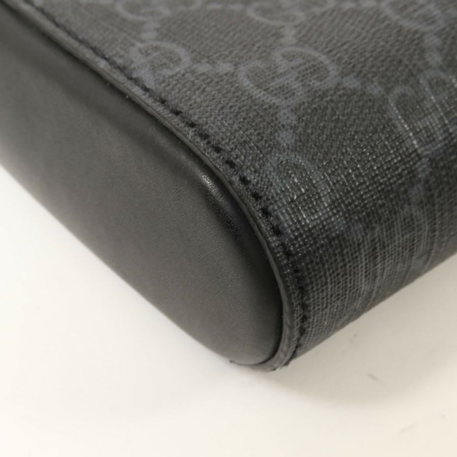 GUCCI 塗層帆布Messenger Bag肩背袋-10