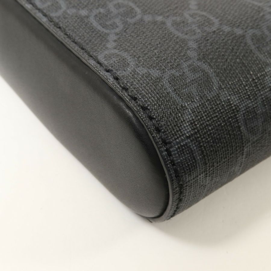 GUCCI 塗層帆布Messenger Bag肩背袋-12