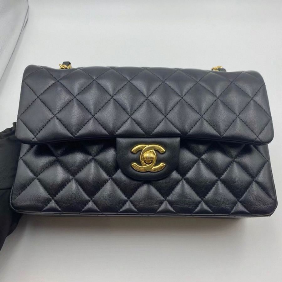 香奈兒口蓋鏈條包 小號 Chanel classic flap 23-0