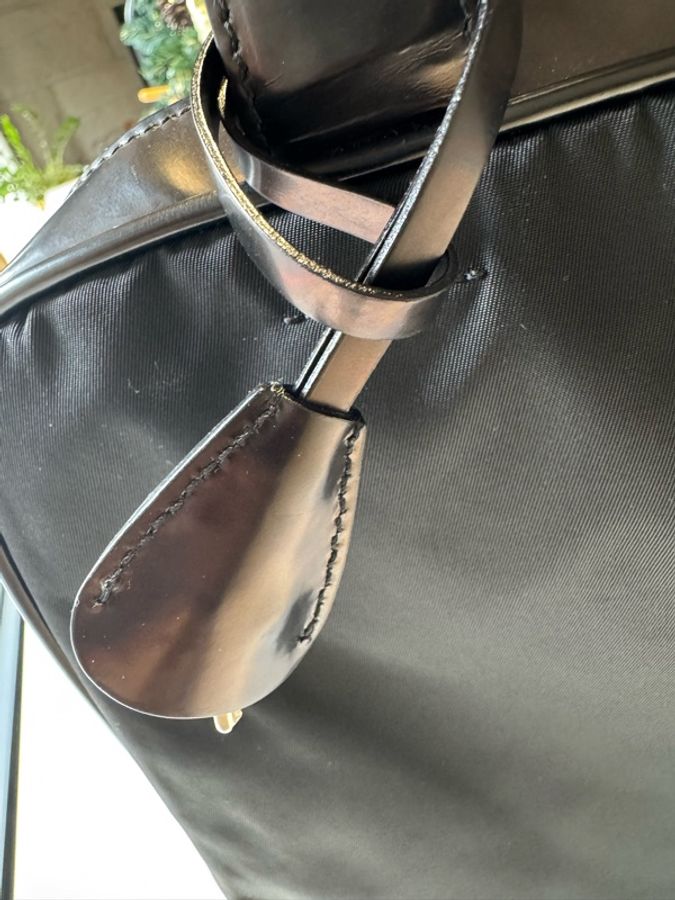 《初。Vintage》 Prada 降落傘拼皮托特包-19