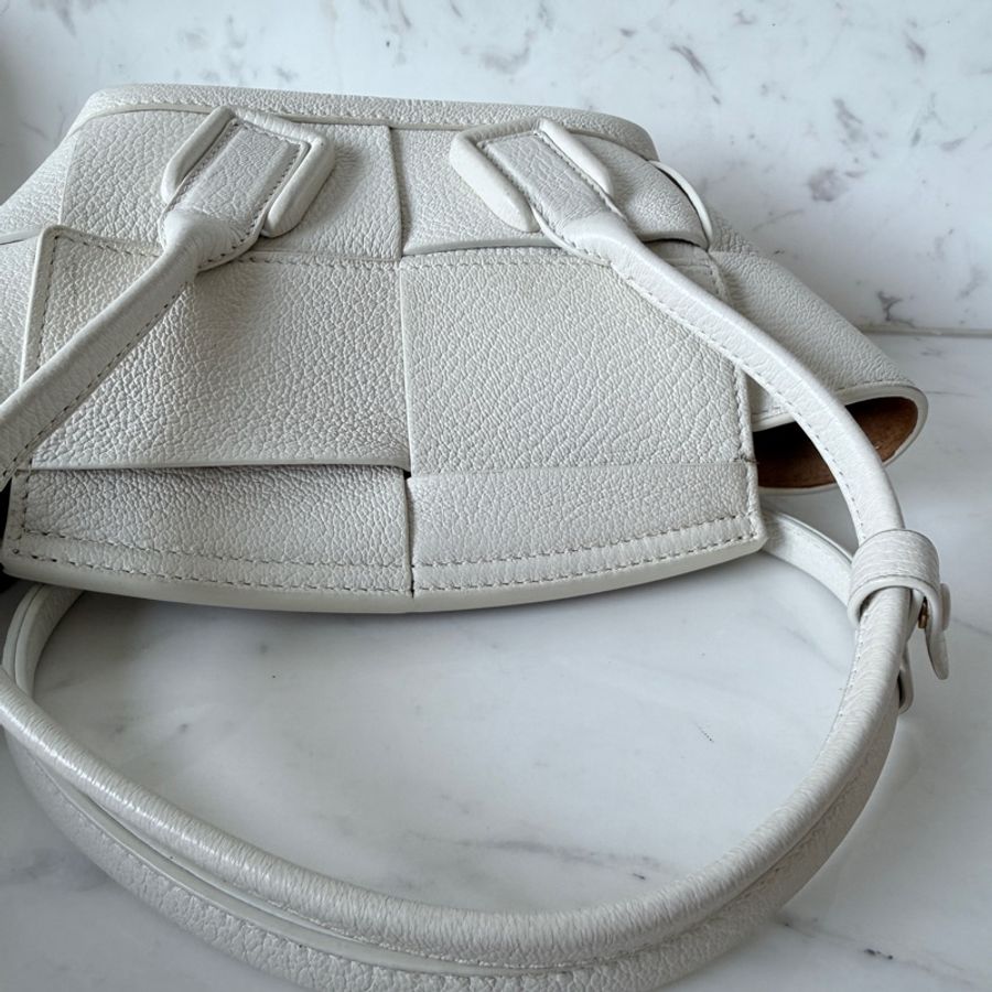 BV✨Bottega Venta✨Arco mini 手提包斜背包老錢風大格編織包-7