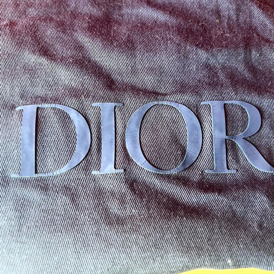 Dior經典黑色耐磨荔枝皮馬鞍造型斜背掛腰兩用包-46