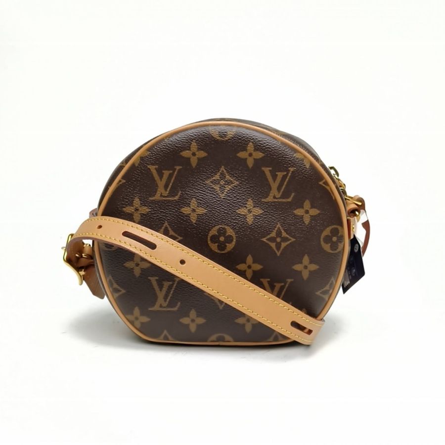 LOUIS VUITTON BOITECHAPEAUSOUPLE軟圓餅小號老花PVC晶片-0