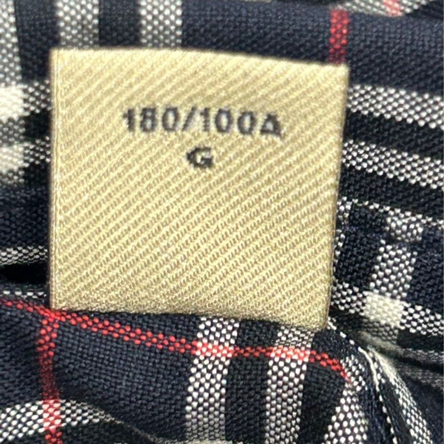 Burberry 格紋翻領長袖襯衫,黑色 L碼(180/100A),全新帶吊牌。-3