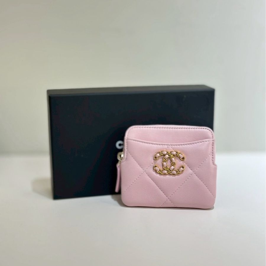 Chanel|19 豆腐小錢包-0
