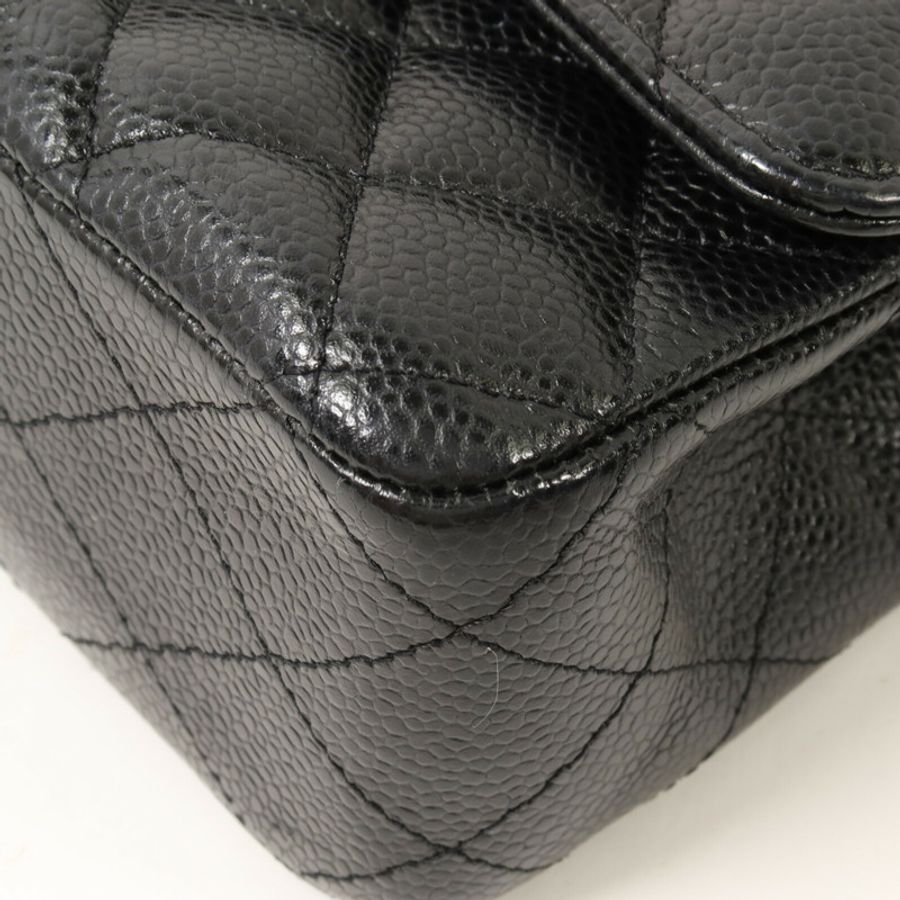 CHANEL 牛皮皮革Classic 25鏈帶肩背袋-12