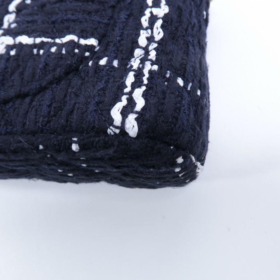 CHANEL 粗花呢Chain Shoulder鏈帶肩背袋-13