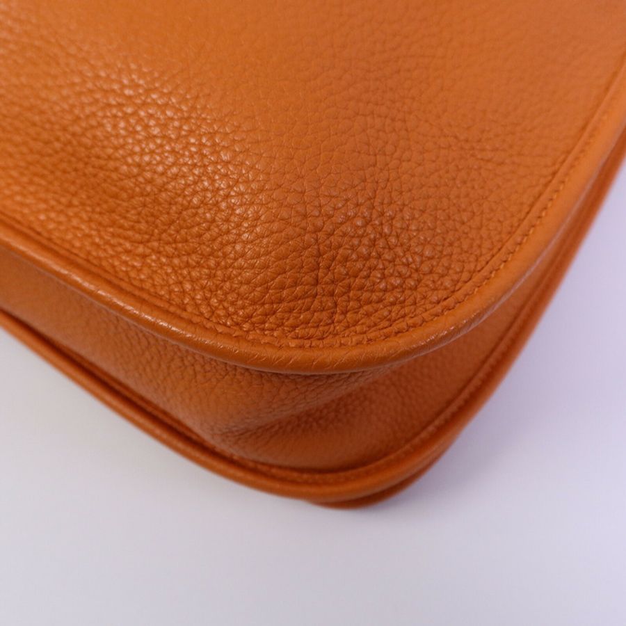 HERMES Clemence皮革Evelyne PM肩背袋-10