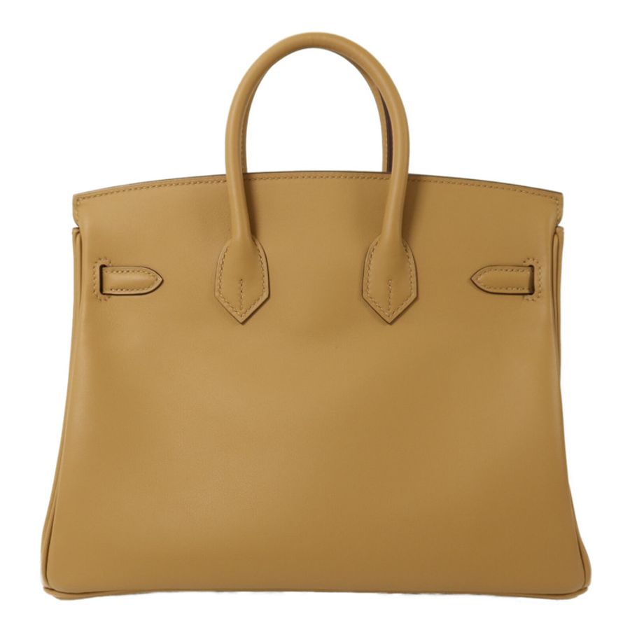 HERMES Swift皮革Birkin 25手挽袋Biscuit-1