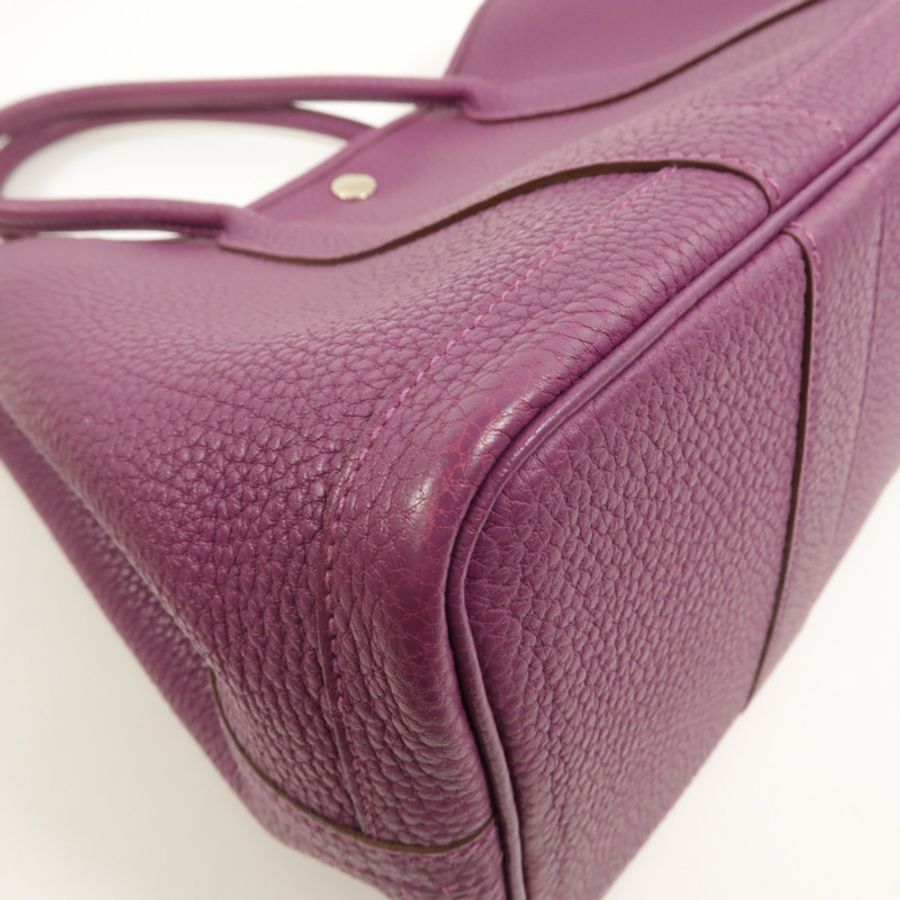 HERMES Clemence皮革Garden Party TPM手挽袋Anemone-10