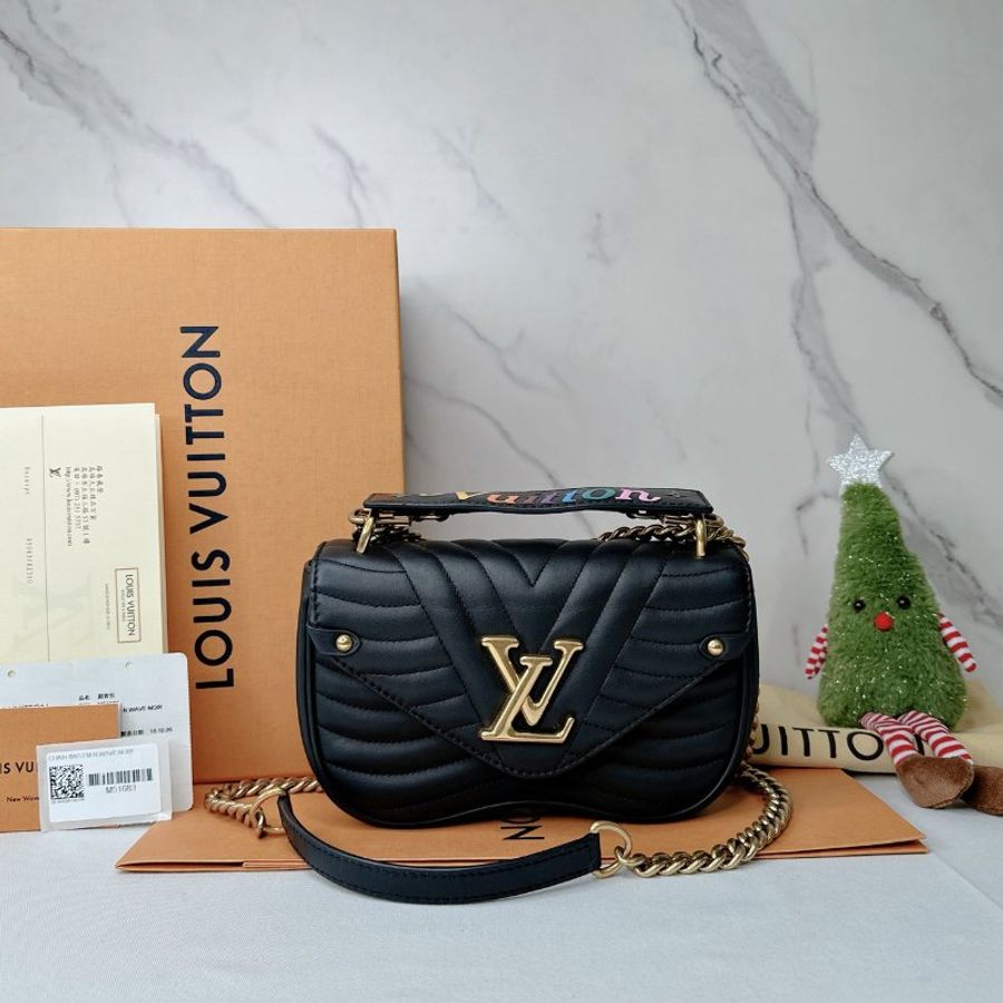 LV New Wave PM彩虹提把鏈帶包-0