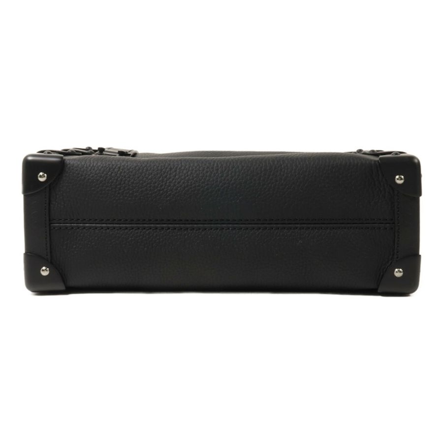 LOUIS VUITTON 牛皮皮革Side Trunk MM手挽肩背兩用袋-3