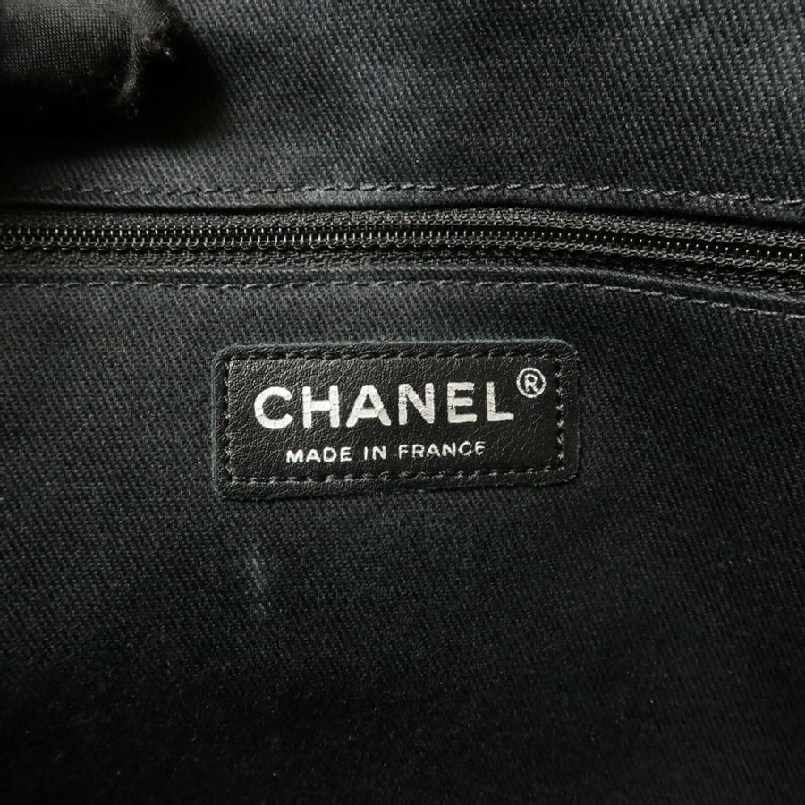 CHANEL 牛皮皮革Chain Shoulder鏈帶肩背袋-6