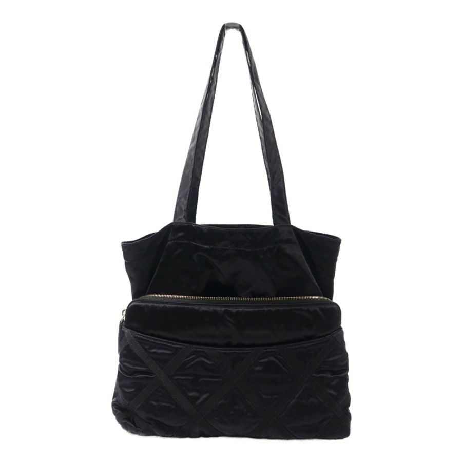 CHANEL Satin Grosgrain Tote Bag手挽袋-1