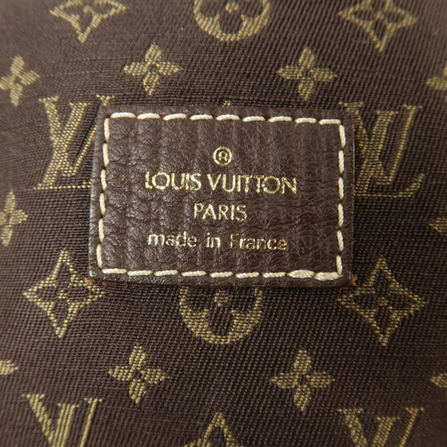 LOUIS VUITTON Monogram Mini Lin Saumur肩背袋-6