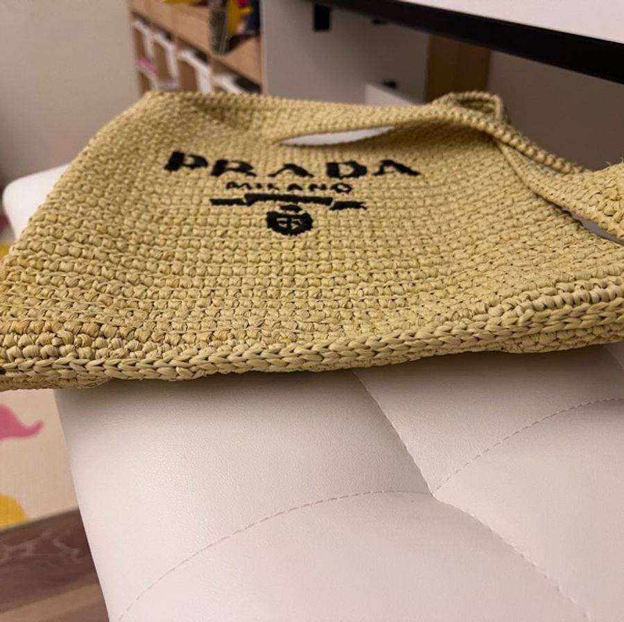 Prada 草編包-8