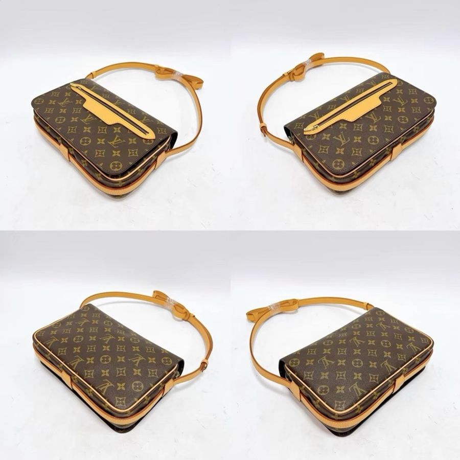 Louis Vuitton • 經典老花開口笑相機包-6