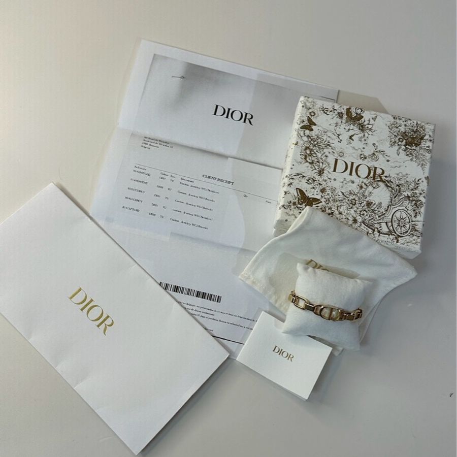 Dior| CD豬鼻扣手鍊-0