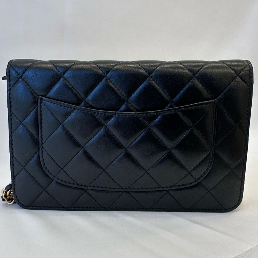 #買到賺到 經典款 氣質女孩必備 香奈兒 Chanel WOC 羊皮鏈條包-2