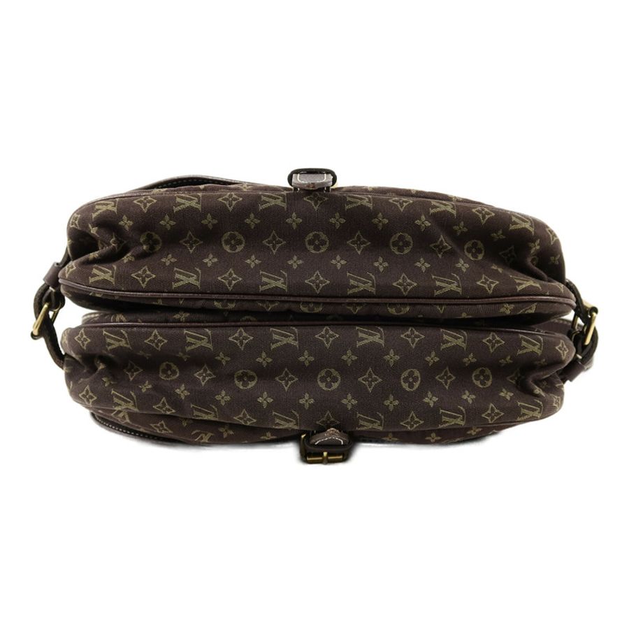 LOUIS VUITTON Monogram Mini Lin Saumur 30肩背袋-3