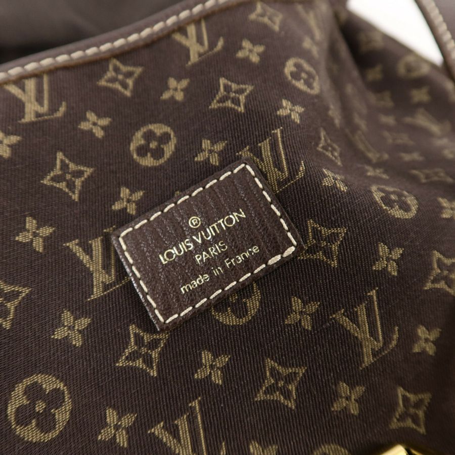 LOUIS VUITTON Monogram Mini Lin Saumur 30肩背袋-7