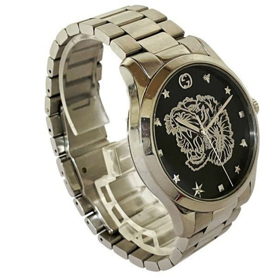 Gucci GUCCI G-Timeless 126.4 石英虎紋男士腕錶-2