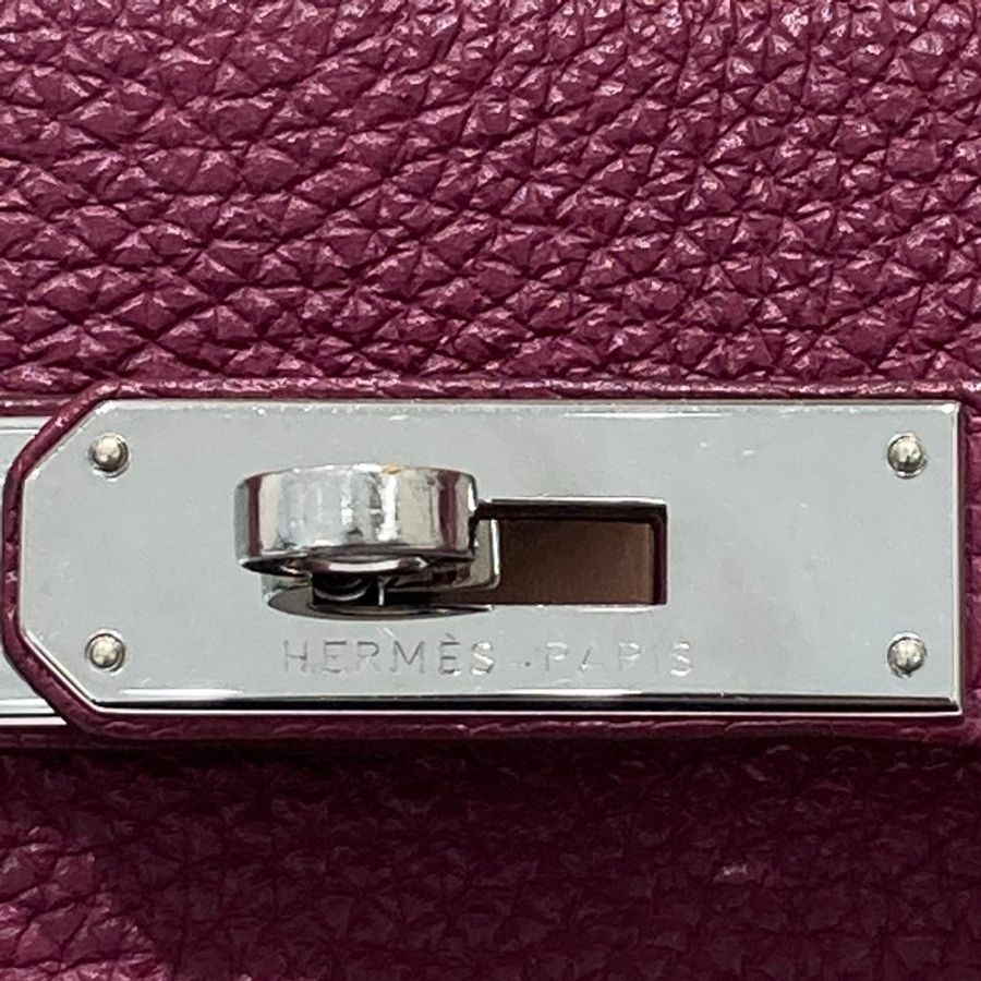 HERMÈS 愛馬仕 ☐P刻 SO KELLY 22 肩背包 TOGO皮革 玫粉色 銀釦-14