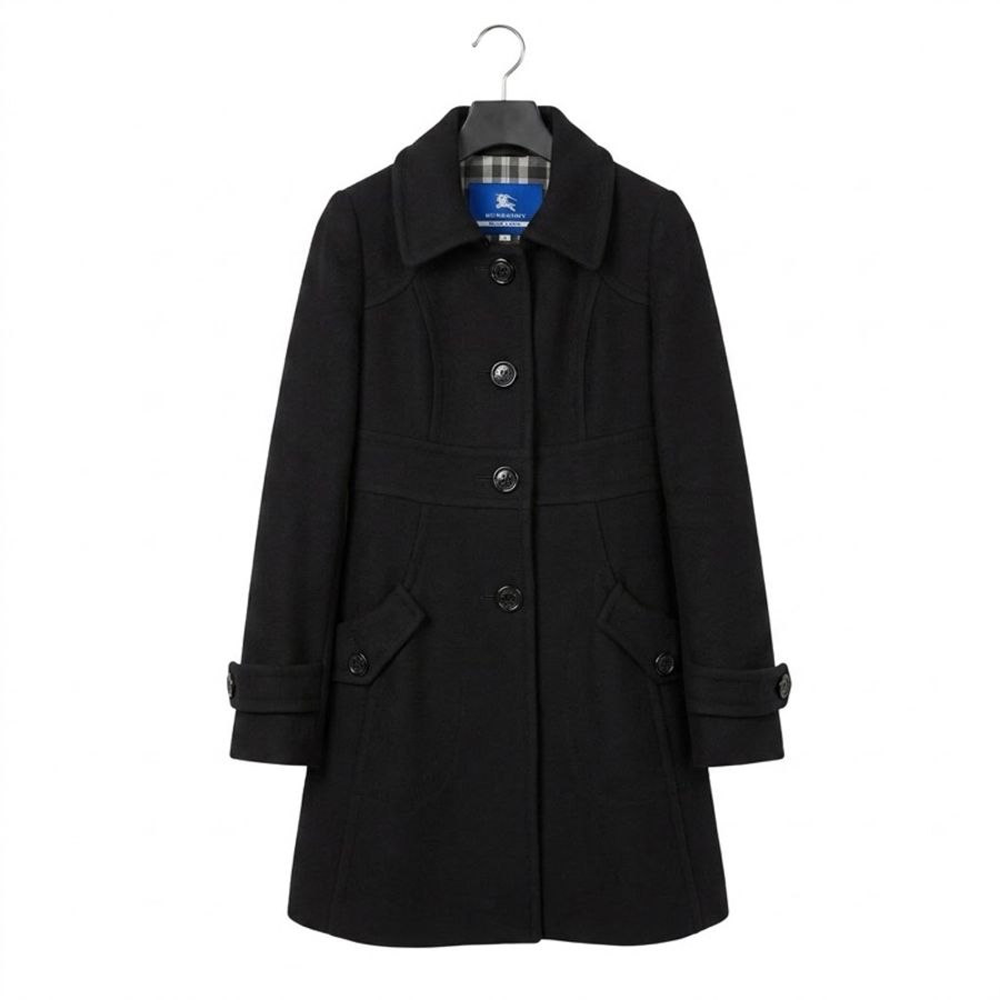 【典雅氣質👒】 Burberry 巴寶莉 日本藍標限定款 貴婦大衣（專櫃13萬）-1
