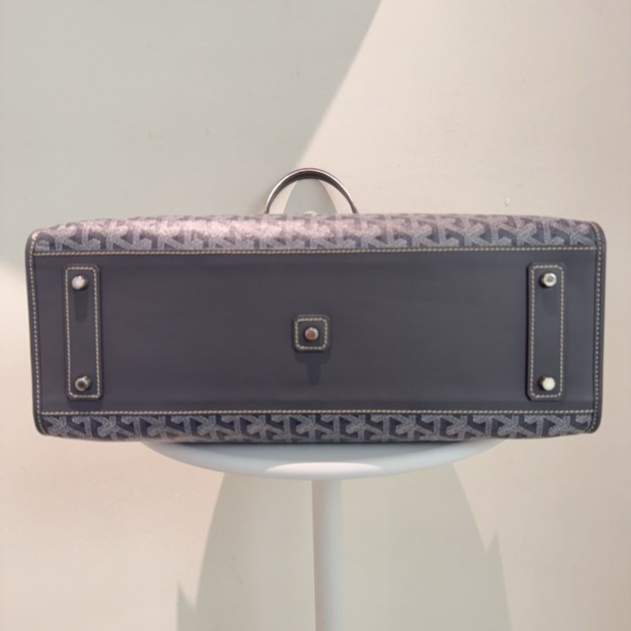 99新🆕Goyard 戈雅灰色老花tote單肩包手提包 ✅正品-4