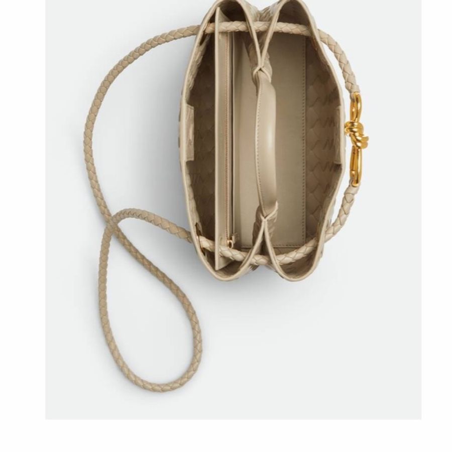 Bottega Veneta 女士 小號Andiamo單肩包均碼碼小號、25cm*10cm*20cm-3