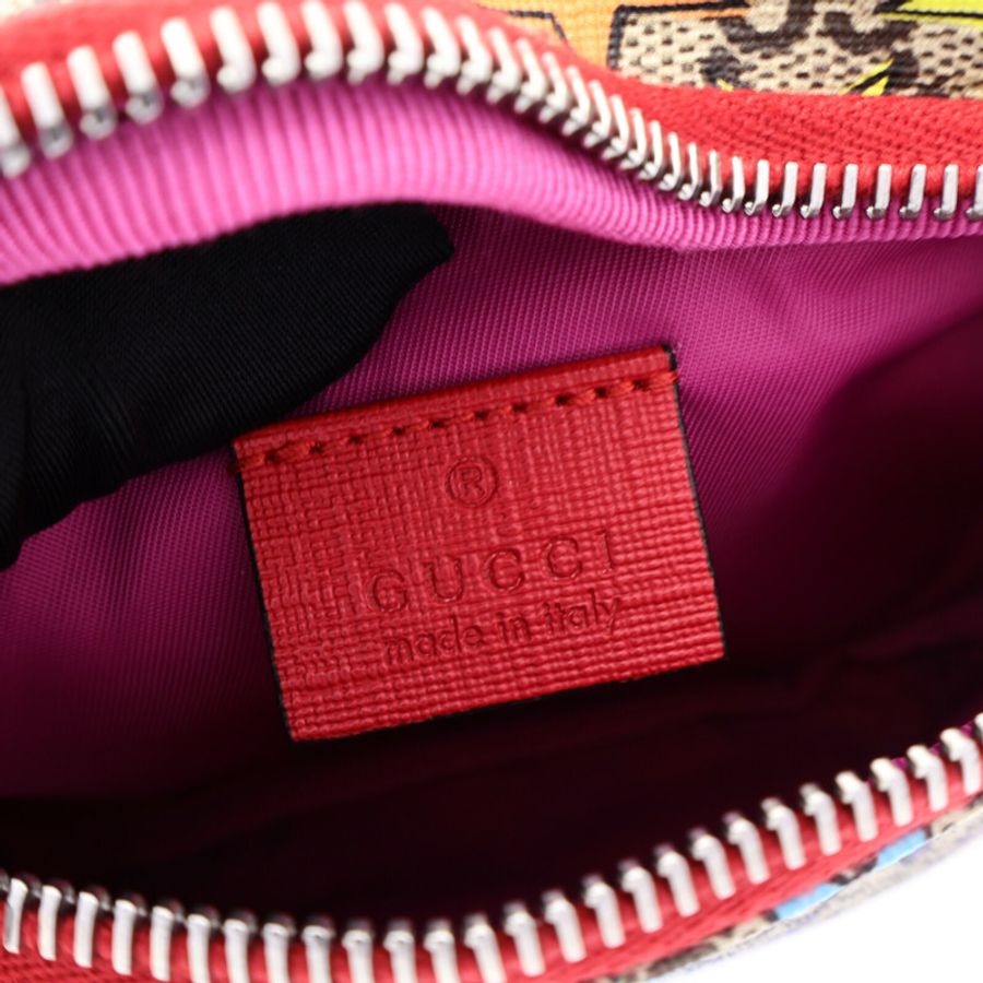 GUCCI 塗層帆布Kids Waist Bag腰包-5