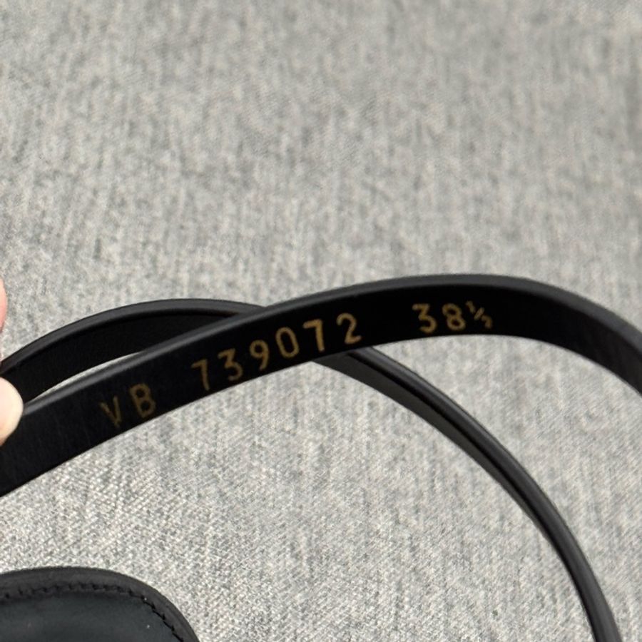 SAINT LAURENT YSL聖羅蘭 CASSANDRA 小貓跟方頭 一字帶涼鞋 38.5碼 。-6
