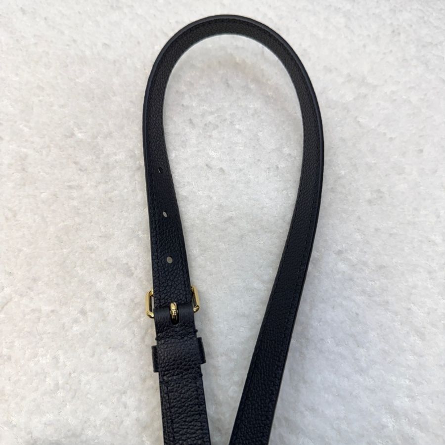 路易威登LV黑色拼米白雙色牛皮OnTheGo PM手提斜背小托特包M45659-20
