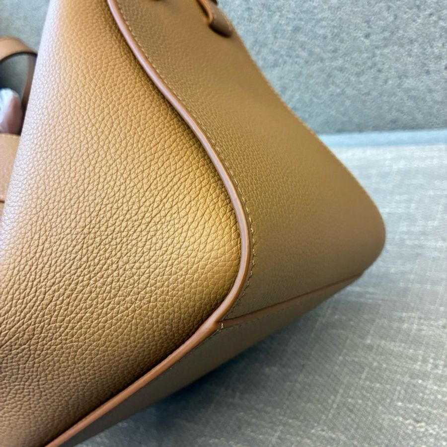 🆕Loewe/羅意威 Hammock 小號吊床 太妃糖色 手提包斜挎包單肩包 金扣 99新❤️正品-6