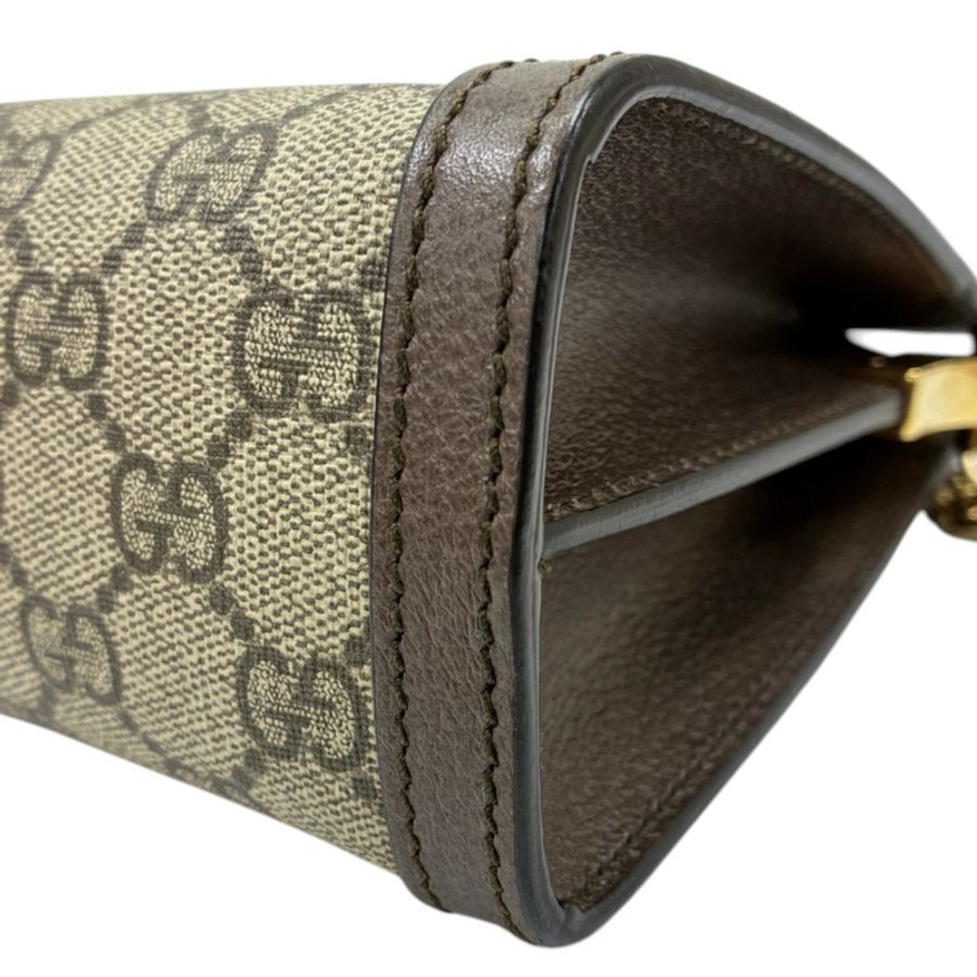 棕色 GG Supreme帆布 Ophidia 肩背包【GUCCI 古馳】 503877-9