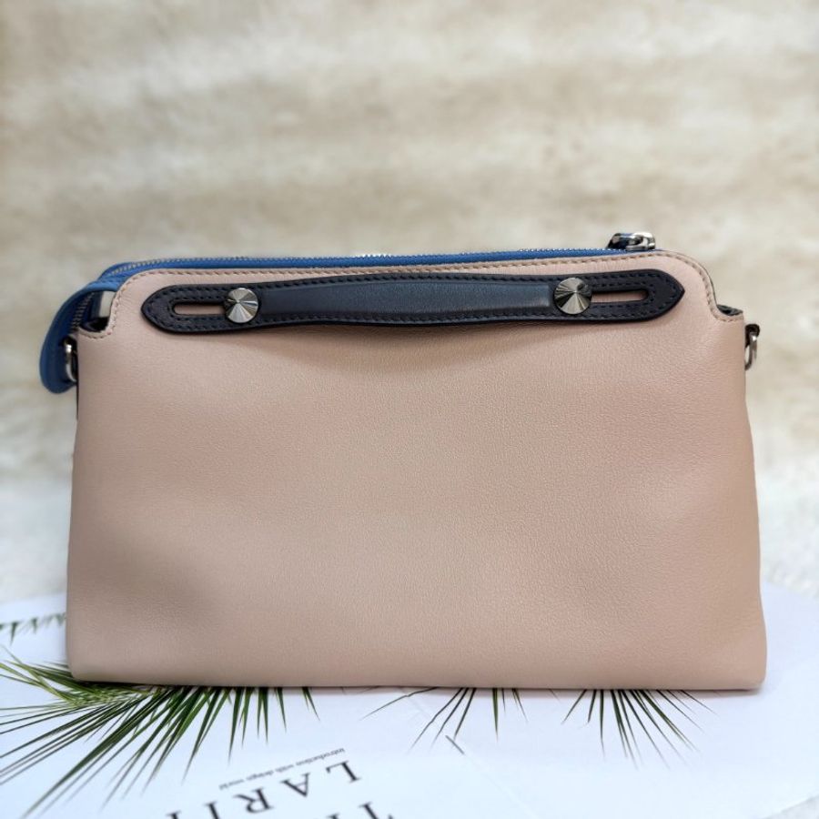 FENDI By the way 淺粉色 牛皮 中號-2