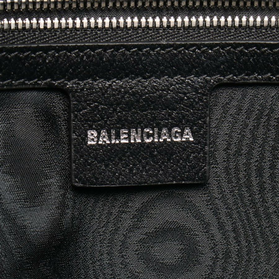 BALENCIAGA × GUCCI The Hacker Project 手提包 680125 帆布皮革 灰色 黑色-3