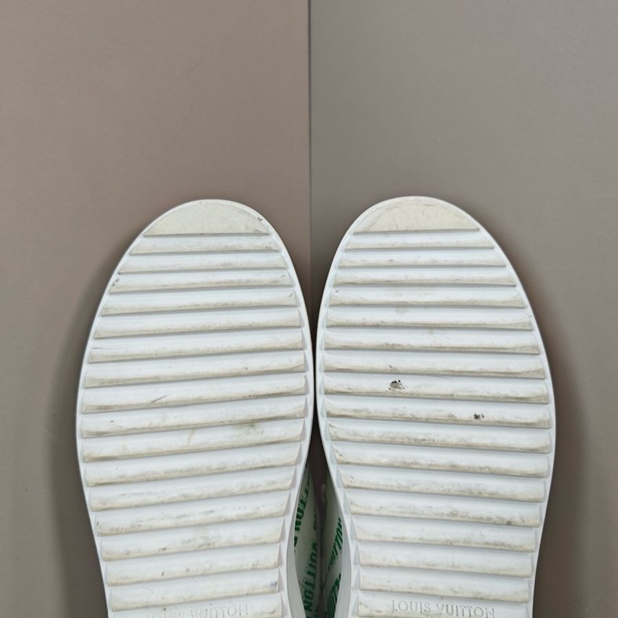 LV 路易威登 字母印花厚底小白鞋/尺碼 35.5碼/成色98新 輕微使用-6
