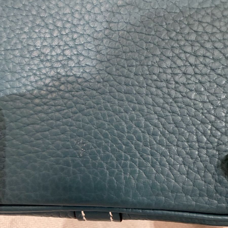 Hermes/ Picotin 18/ 框Q/ 牛仔藍銀扣/ TC-26