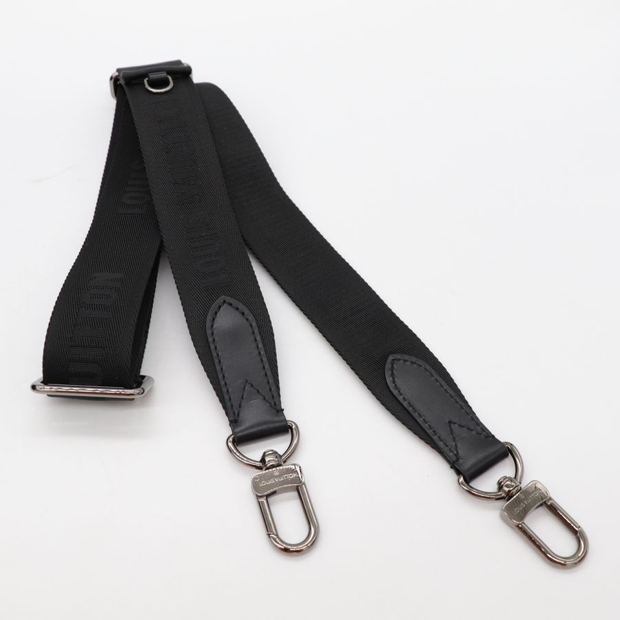 Louis Vuitton路易威登 黑色City Keepall Eclipse帆布 斜背包-14