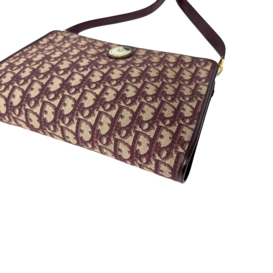 DIOR 中古 Oblique 老花 斜揹袋-10