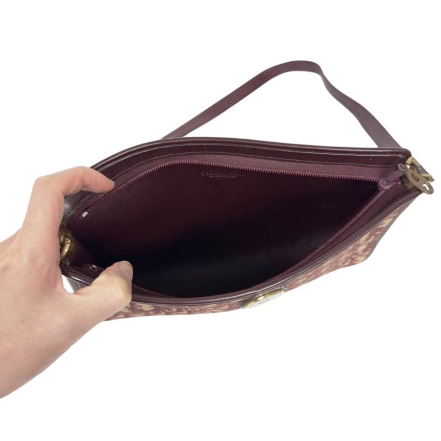 DIOR 中古 Oblique 老花 斜揹袋-16