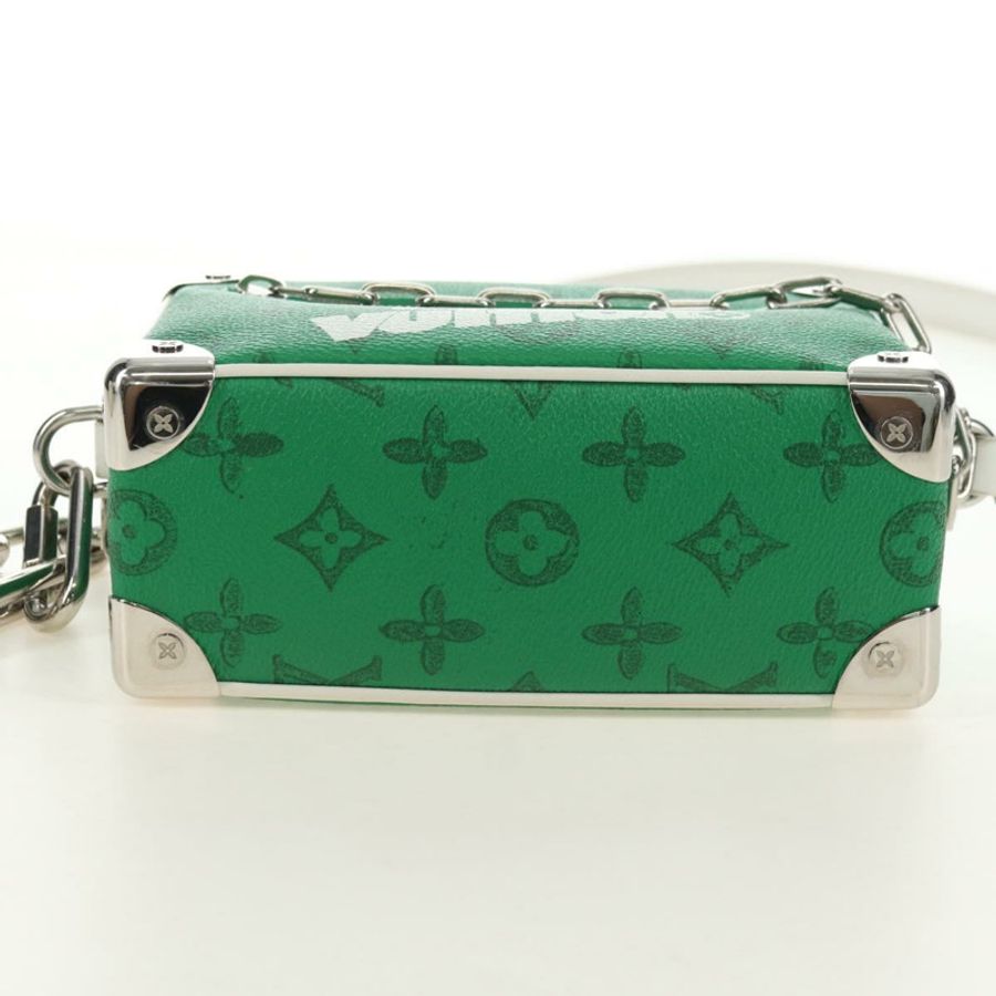 【日本直送】路易威登 Monogram Everyday Mini Soft Trunk 手提包 綠色 M80816 正品 182008SAM-4