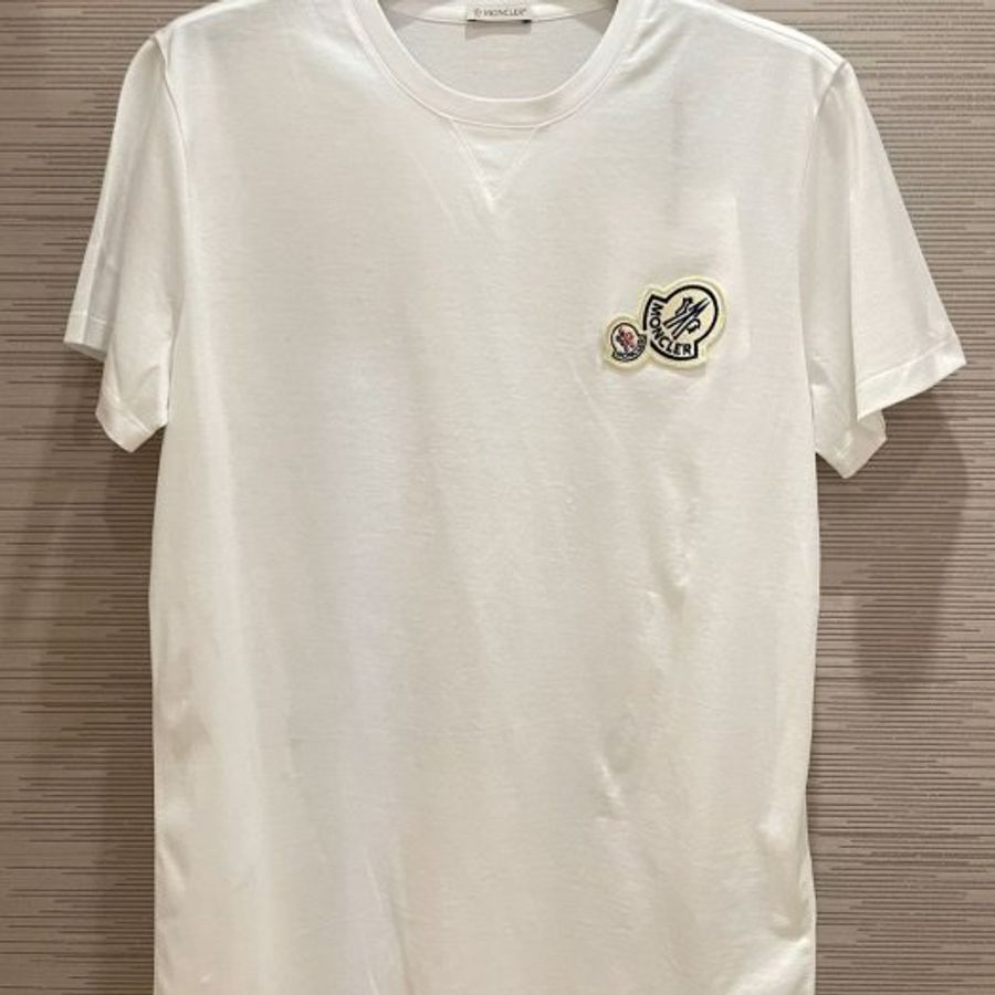 💎Han's house精品服飾💎moncler 大 LOGO 短 T~現貨 M ~ XXL-0