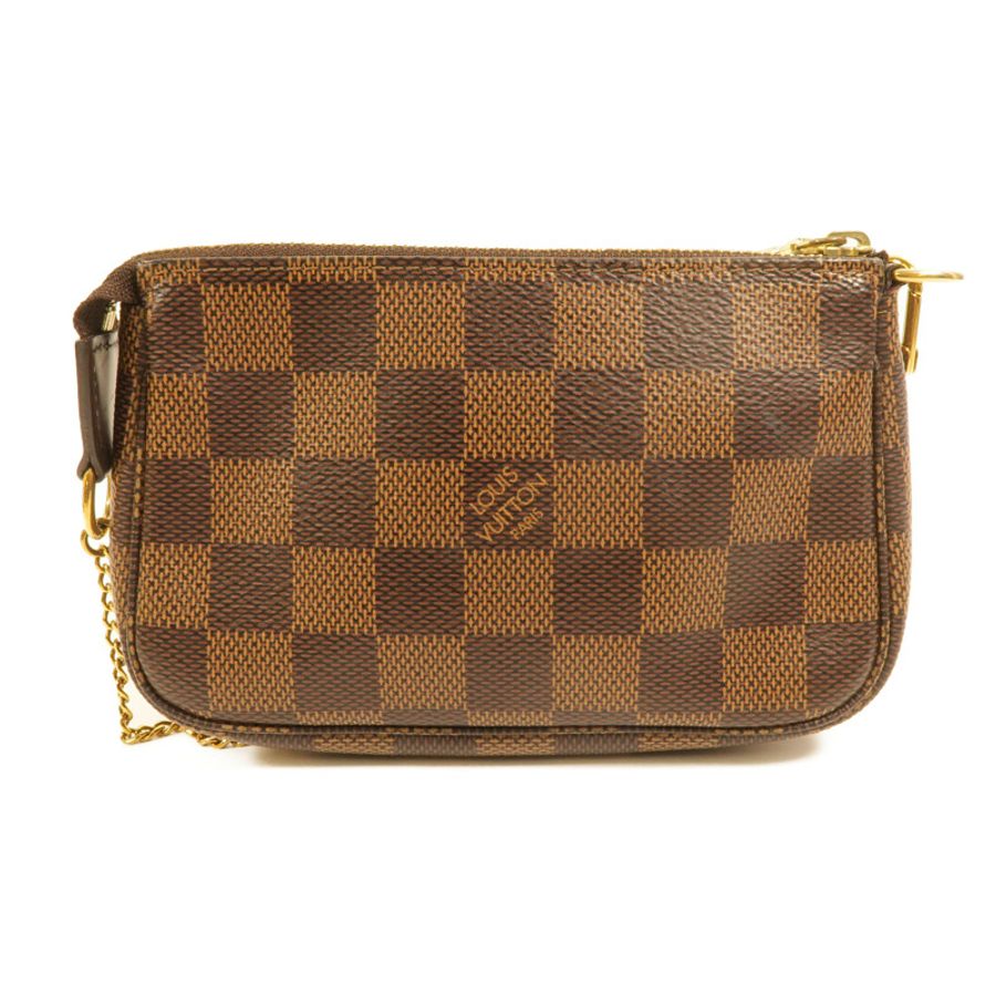 LOUIS VUITTON Damier Mini Pochette Accessoires手挽袋-2