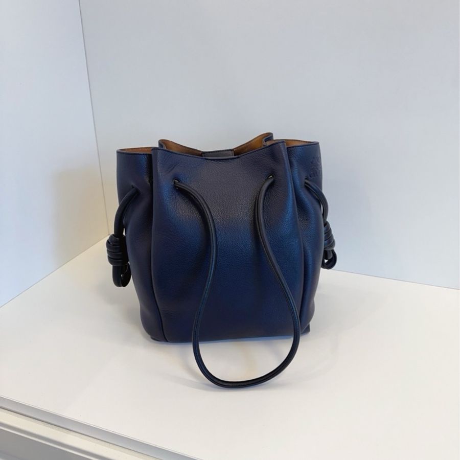 ✨Loewe羅意威｜Flamenco Knot抽繩福袋包｜98新-2